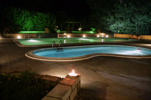 piscine di sera